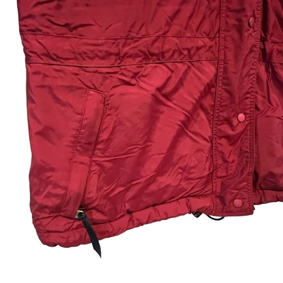 Patagonia Women's Parka Jacket Red Burgundy Size Small Mid Length Insulated coat - Picture 6 of 12